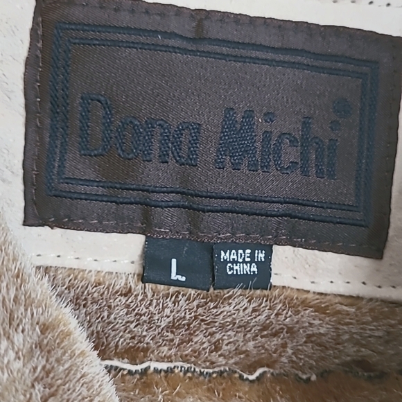 DONA MICHI LEATHER JACKET - Picture 2 of 9